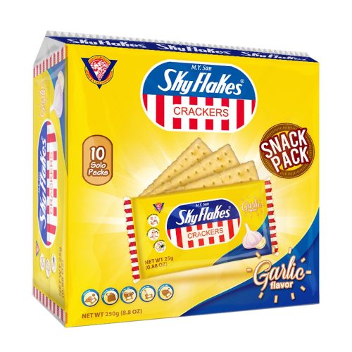 Garlic Flavor Crackers Snack Pack