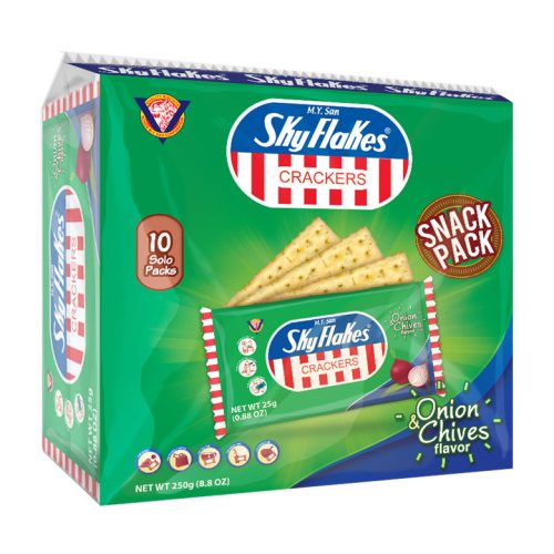 Onion & Chives Flavor Crackers Snack Pack