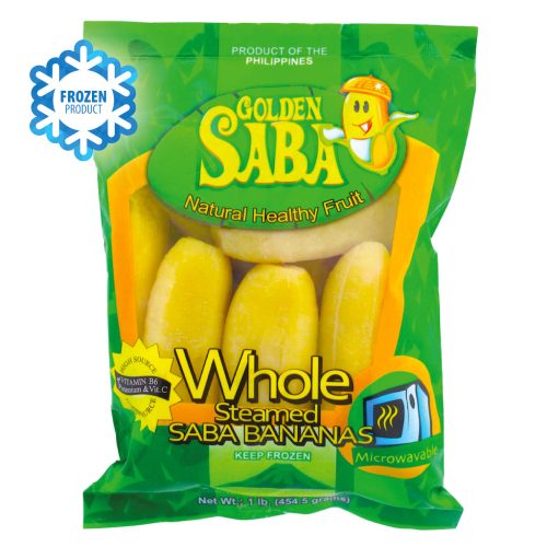 Steamed SABA Bananas