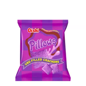 Ube-Filled Cracker Pillows