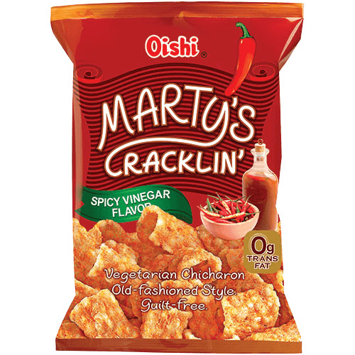 Marty's Crackling Spicy & Vinegar Chicharon