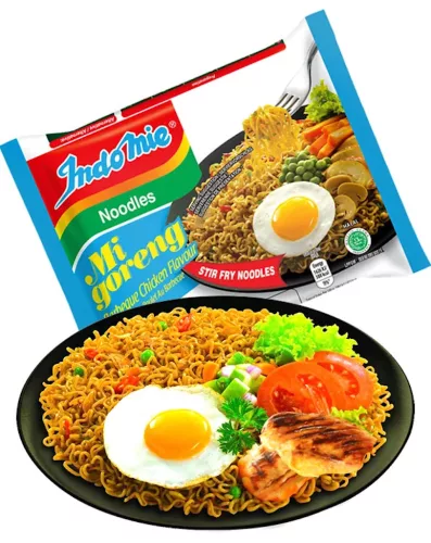 Mi Goreng • Barbeque Chicken