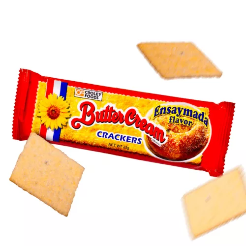 Butter Cream Crackers • Ensaymada