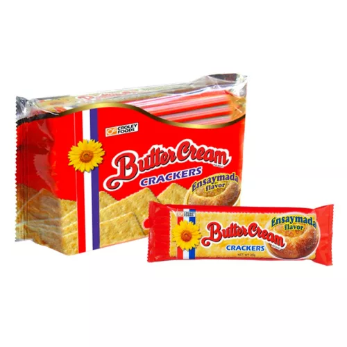 Butter Cream Crackers • Ensaymada