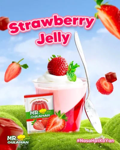 Gulaman Jelly • Strawberry