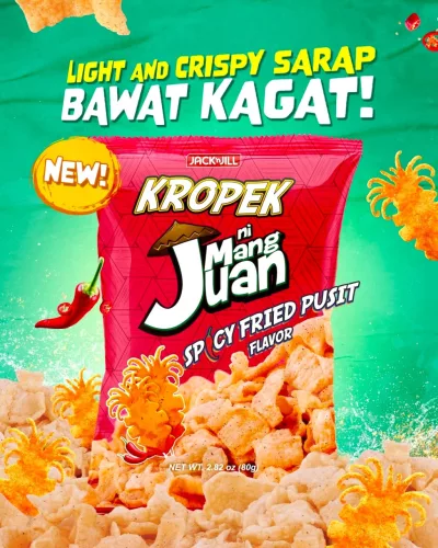 Kropek • Spicy Fried Pusit