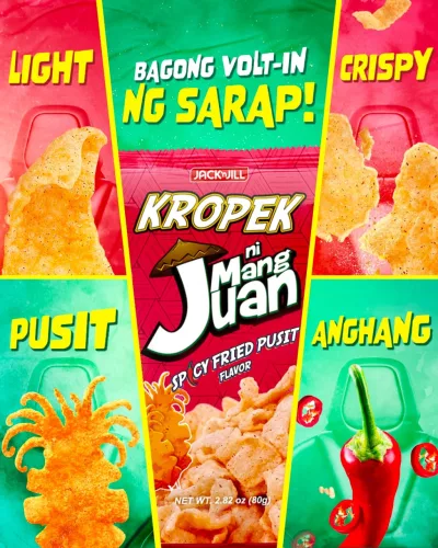 Kropek • Spicy Fried Pusit