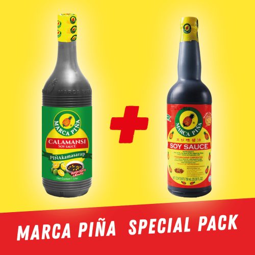 Calamansi Soy Sauce 1L + Soy Sauce 750ml