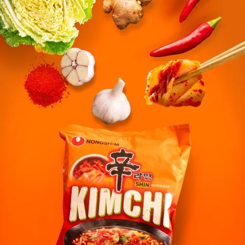 Shin Ramyun • Kimchi