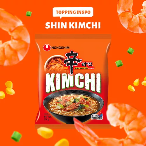 Shin Ramyun • Kimchi