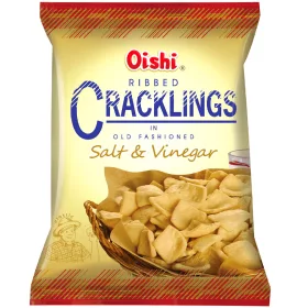 Ribbed Cracklings • Salt & Vinegar