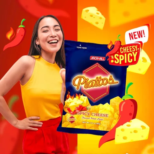 Piattos • Spicy Cheese