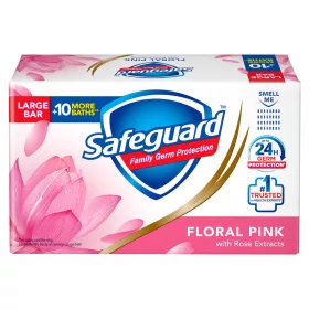 Floral Pink Soap with Aloe