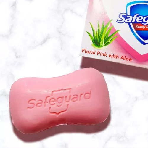 Floral Pink Soap with Aloe