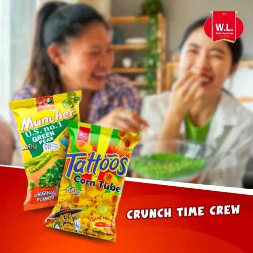 Tattoos Corn Tube • Spicy Cheese